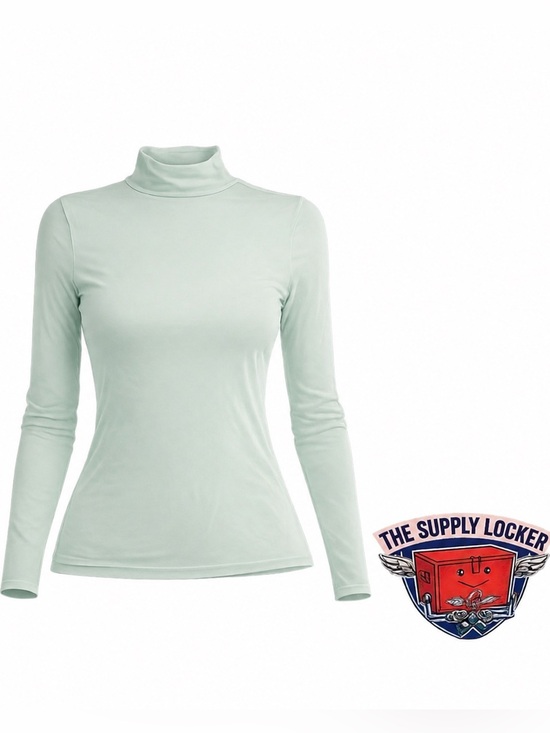 Calia Tops - Calia Women’s XL Sheer Mesh Mock Neck Long Sleeve Top Mint Green